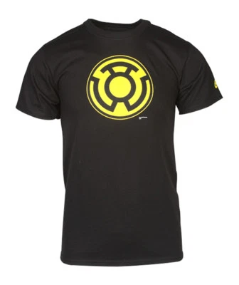 Camiseta Oficialmente Licenciada DC Comics Preta Símbolo SINESTRO CORPS, P - Imagem 1 de 2
