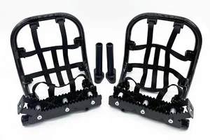 Lonestar Racing LSR DC-Pro Heel Guards with Foot Pegs Honda TRX450R TRX450ER - Picture 1 of 4