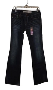 Ed Hardy Jeans Women Sz 29 NWT Christian Audigier White Label Y2K (MSRP $250+) - Picture 1 of 11