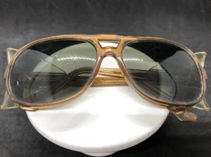 Vintage übergroße Flügelseiten Sonnenbrille Gestell Korea 70er 80er Requisite Theater Kostüm - Bild 1 von 8