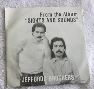 JEFFORDS BROTHERS: sights & sounds - Ray's Records 7" Single 45 RPM - Picture 1 of 4