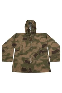 WW2 German Reversible Marsh Sumpfsmuster 43 Camo Smock With Hood - Picture 1 of 5