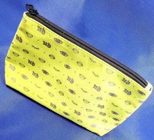 URBAN DECAY, Makeup Cosmetic Travel Bag, Neon Yellow with Graphic Logo Design - Bild 1 von 12