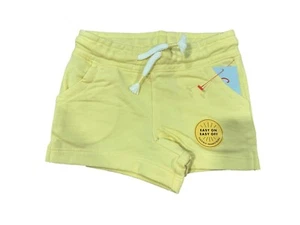Toddler Girls' Knit Shorts - Cat & Jack Yellow 18M - Picture 1 of 2