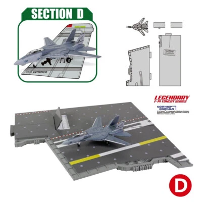 FOV 1:200 USN Grumman F-14B Tomcat Fighter w/ Deck (Section D) FOV831104 - Image 1 of 3
