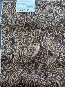 Stoff Polster Muster Macon Farbe Granat 18” x 26” - Bild 1 von 1