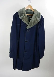 Vintage King Size Co. Men's 50 Extra Tall Lined Coat Brockton MA.  - Picture 1 of 9
