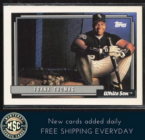 Frank Thomas 1992 Topps #555 Chicago White Sox - Picture 1 of 2