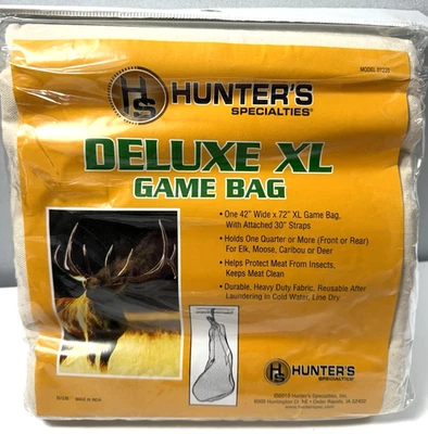 "Bolsa de juego Hunter's Specialties Deluxe XL 42x72"" con correas alce ciervo reutilizable" Foto 1 de 4