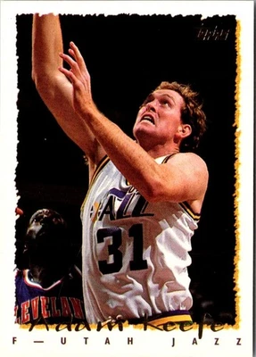 1994 Topps Adam Keefe #272 Utah Jazz Basketball Card - Image 1 of 2