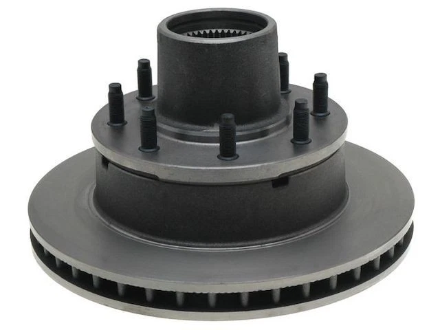 前刹车转子和轮毂组件适用于 77-87 福特 F250 F350 4WD CS37M7 — 第 1/1 张图片