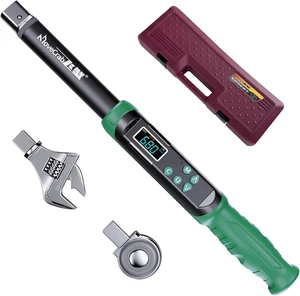 Chiave dinamometrica digitale con teste intercambiabili - Coppia regolabile di precisione W - Foto 1 di 9