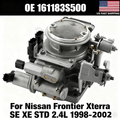 Throttle Body 161183S500 For Nissan Frontier Xterra SE XE STD 2.4L 1998-2002 US - Image 1 of 4