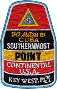 Patch Key West - distintivo Key West Florida ferro su viaggio - Key West, FL Southernmo - Foto 1 di 12