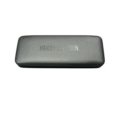 Harley Davidson серый черный жесткий подкладка очки глаз солнцезащитные очки чехол дизайнерская переноска - Изображение 1 из 4
