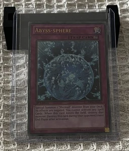 Yugioh Abyss Sphere ABYR-EN072 Ultimate Rare 1st Edition Continuous Trap NM - Picture 1 of 2