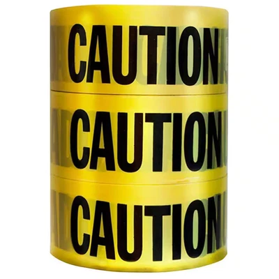 3 In. X 1000 Ft. Caution Tape (3-Pack) - Image 1 of 4