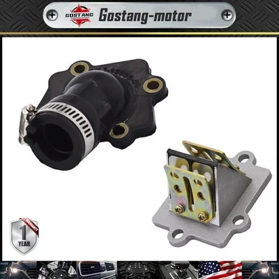 Conjunto de válvula de palheta coletor de admissão scooters para Yamaha Jog 50 CY50, Jog 50 CG50 - Imagem 1 de 4