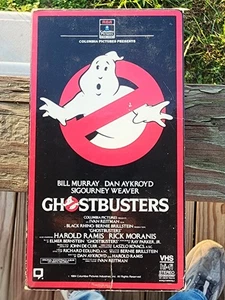 Ghostbusters (VHS 1987) Movie  RCA Red Border Promo Columbia Pictures VNTG - Picture 1 of 5