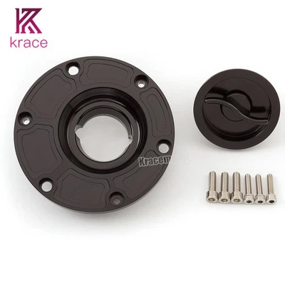 Tanque tapa gasolina combustible para Triumph Daytona 600/650/Speed Triple 955i Adventure 950 S Foto 1 de 4