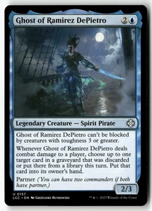 Ghost of Ramirez DePietro U 157 sin papel casi nuevo MTG Commander: Lost Caverns of Ixalan - Imagen 1 de 1