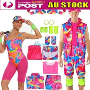 Barbie Costume Ken Ryan Gosling Cosplay Costume Dress up Hawaiian Full Set - Picture 1 of 12