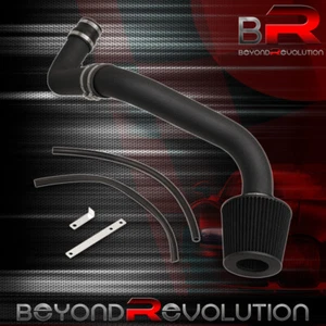 For 1994-2001 Integra GS RS LS Black Cold Air Intake Aluminum Pipe System Filter - Picture 1 of 5