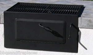 EasyChef Charcoal Built-In BBQ Grill 30" - Front Loader w/ SS Cooking Grids - Picture 1 of 3
