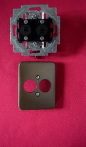 Busch Jaeger  alpha nea Lautsprecherdose 1751-21 bronze - Bild 1 von 1