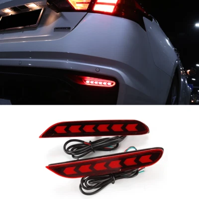 Juegos de luces antiniebla traseras LED para parachoques Nissan Altima 2019-2025 Foto 1 de 4