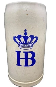 Tazza in pietra birra in gres tedesco HB 1 litro - Foto 1 di 9
