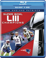 New Inglaterra Patriots Super Bowl Liii 53 NFL Football Blu-Ray + DVD