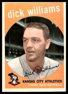 1959 Topps #292 Dick Williams Kansas City Athletics NR-MINT - Picture 1 of 2