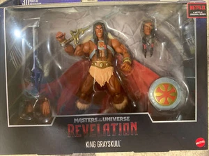 Masters of the Universe Revelation MOTU Deluxe King Grayskull Figure Set New - Imagen 1 de 2