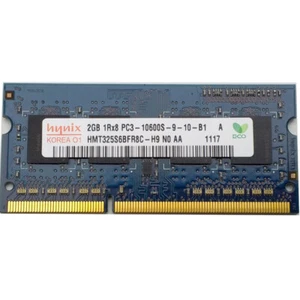 Hynix 2GB PC10600S DDR3 RAM 1333 MHz 1Rx8 SO-DIMM RAM Module HMT325S6BFR8C-H9 - Picture 1 of 3