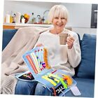 Fidget Blanket for Adults with Dementia and 20.5*12.2inch(add an extra page)