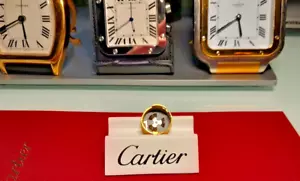 *** Tappo batteria posteriore orologio Cartier raro pezzo impossibile da trovare ** - Foto 1 di 11