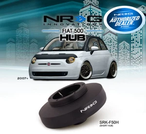 NRG Steering Wheel Short Hub Adapter Fits 2007- Up Fiat 500 SRK-F50H - Picture 1 of 4