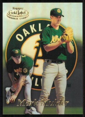 1999 Topps Gold Label Class 1 #97 Mark Mulder RC - Image 1 of 2