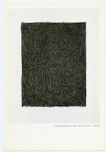 Jasper Johns "Figure 6" 1968 Gemini G.E.L. - Picture 1 of 1