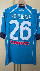 Maglia Napoli Koulibaly 2020-2021 Supercoppa TG XL Nuova Kappa Pro Originale - Foto 1 di 14