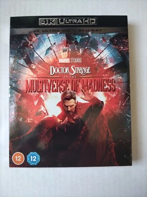 Marvel Doctor Strange in the Multiverse of Madness 4K UHD Blu-ray New Sealed - Image 1 of 2