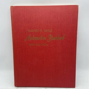 1962 WARD'S AUTOMOTIVE YEARBOOK 24° edizione WARDS pubblicità auto d'epoca - Foto 1 di 9