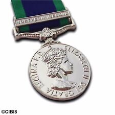 GSM Northern Ireland Medal FULL SIZE WITH CLASP General Service 1962 Campaign