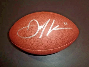 Julian Edelman New England Patriots Signed Autographed Wilson Football - Picture 1 of 3