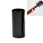 1Pc Guitar Slide Black Stainless Steel Finger Knuck I4t49595