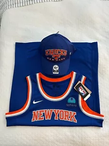 Nike Knicks Authentic Julius Randle Jersey Size Small with Bonus Baseball Cap - Picture 1 of 12
