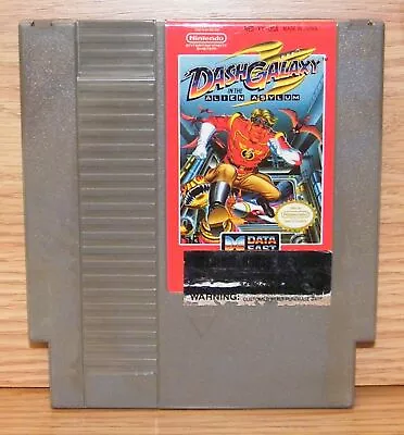 Dash Galaxy In The Alien Asylum (Nintendo NES) **CARTRIDGE ONLY** - Image 1 of 2