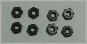 6-32 Hex Nut Black Oxide 18-8 Stainless Steel Qty (8) - Picture 1 of 1