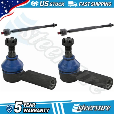 Extremo de barra de dirección exterior delantero interior delantero para Toyota Corolla 1993-2002 Foto 1 de 4